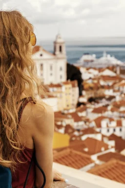 landscape-shot-young-female-traveler